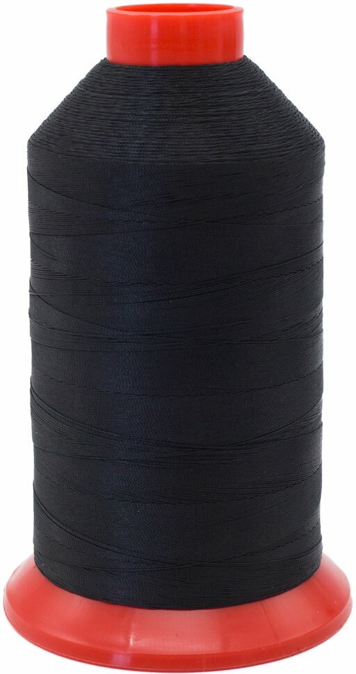 Филаментная нить особопрочная Astra&Craft, 210 D/3, 3000 м, 100% полиэстер (9020 чёрный)