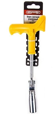 Ключ свечной 16 мм усиленный Skyway SKYWAY S04301001 | цена за 1 шт