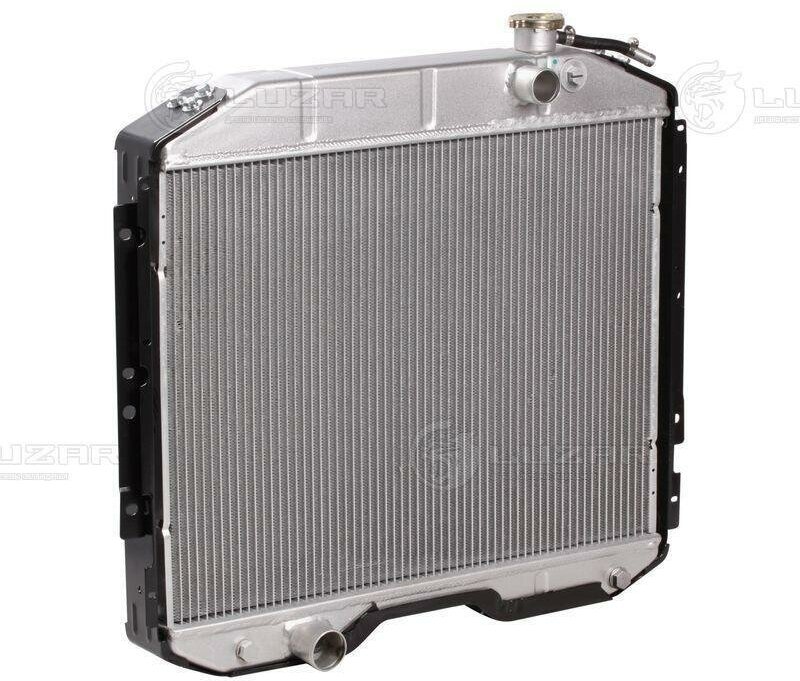 Радиатор охлаждения для а/м ГАЗ 3309 с дв. Д245 E-3 (алюминиевый) (LRc 0338) Luzar