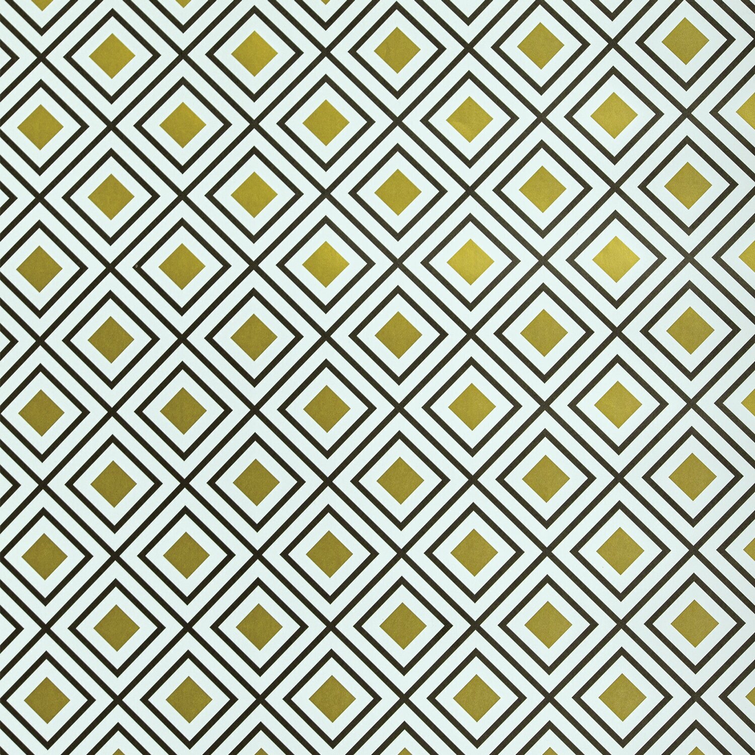 Бумага упаковочная Золотая сказка Golden pattern ассорти, 70x100 см - фото №11