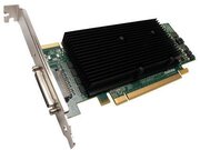 Видеокарта Matrox M9140 PCI-Ex16, 512MB LP (M9140-E512LAF) PCI-Ex16, 512MB, DDR2, Low Profile Bracket, Connector- KX-20, KX-20 to 4xDVI-I cable, 4x DVI-HD15