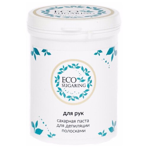 Ecosugaring Паста для шугаринга для рук (бандажная техника) 330 г очень мягкая сахарная паста бандажная в банке 1000 г