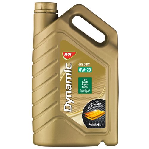 MOL Масло Моторное Mol Dynamic Gold Dx 0w-20 Синтетическое 4 Л 13302463