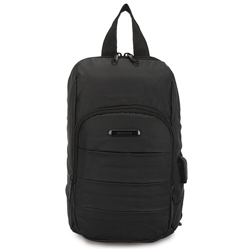фото Мужской однолямочный рюкзак «рин» 1249 black lekiko