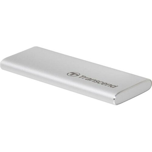 Внешний SSD диск 1.8 250 Gb USB Type-C Transcend ESD260C серебристый