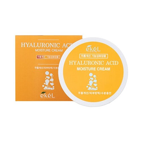 EKEL Moisture Cream Hyaluronic Acid Увлажняющий крем для лица с гиалуроновой кислотой