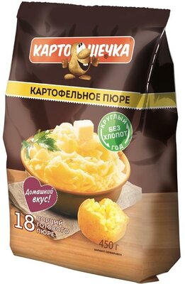 Картофельное пюре Картошечка, пакет 450 гр.