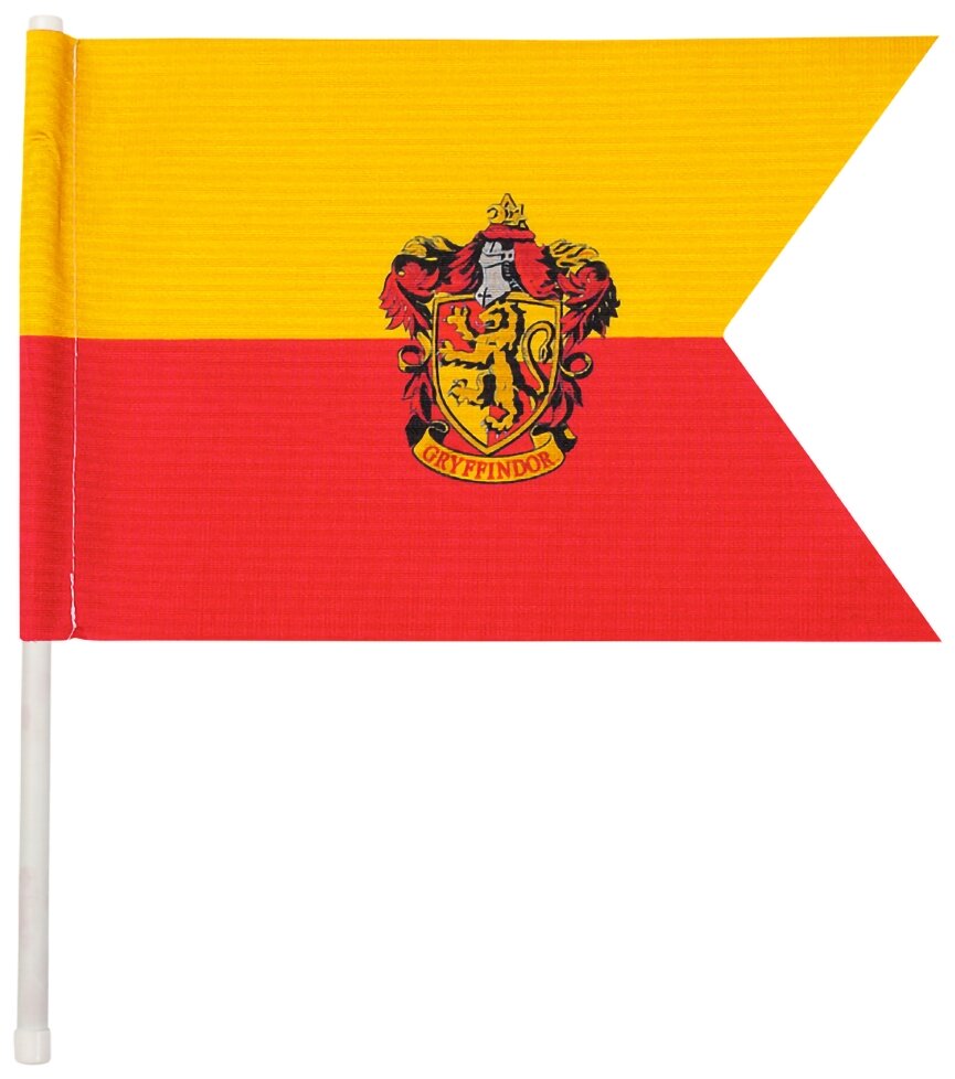 Sihir Dukkani Флаг Гарри Поттер Гриффиндор FLS026, красный/желтый - фотография № 1