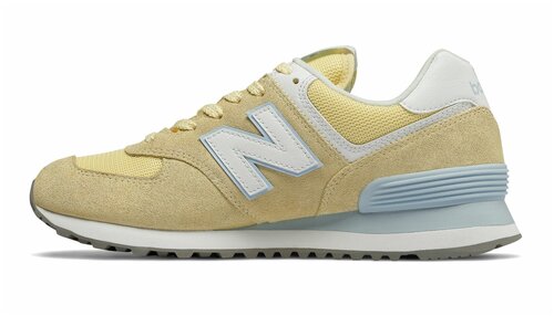 Кроссовки New Balance 574, размер 9,5 US, желтый