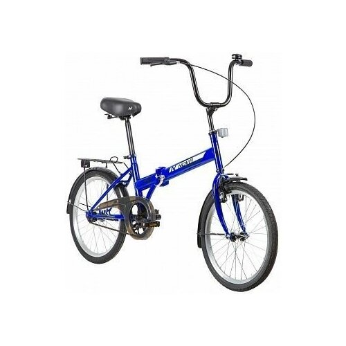 Велосипед NOVATRACK 20 складной TG30 синий тормоз 1 руч и нождвойной обод 1159000₽