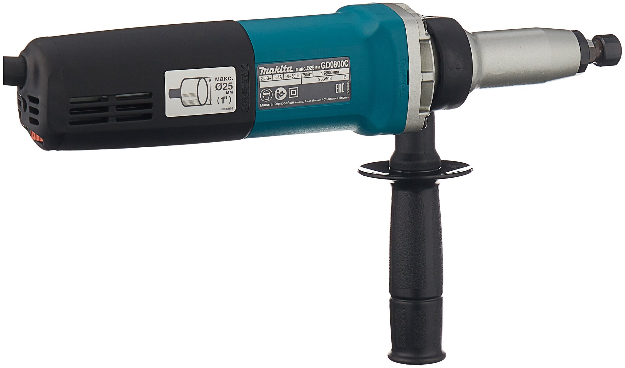 Гравер Makita GD0800C, 750 Вт - фотография № 2