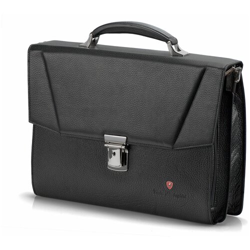 Портфель мужской Tonino Lamborghini Sport Elegance Black, 9х38 см.