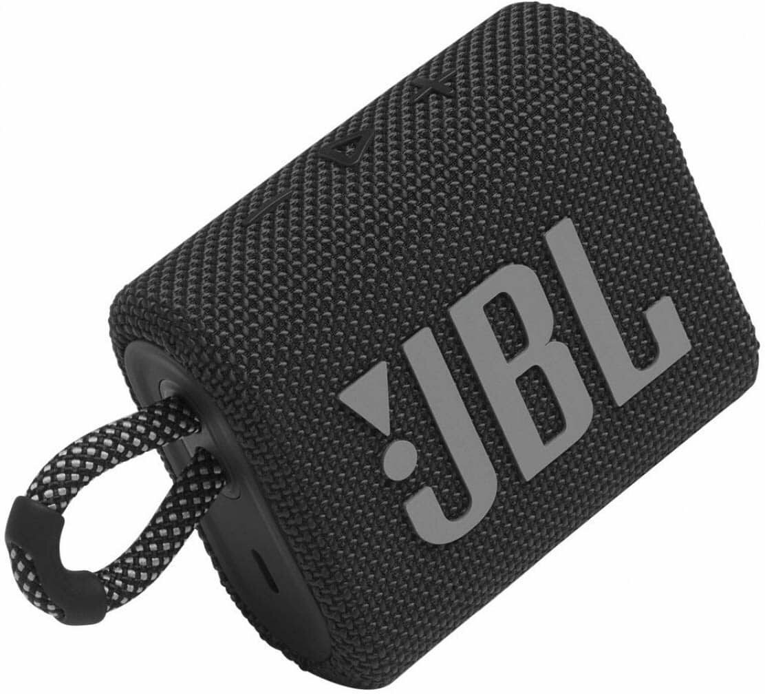 Беспроводная колонка JBL Go3 (чёрный)