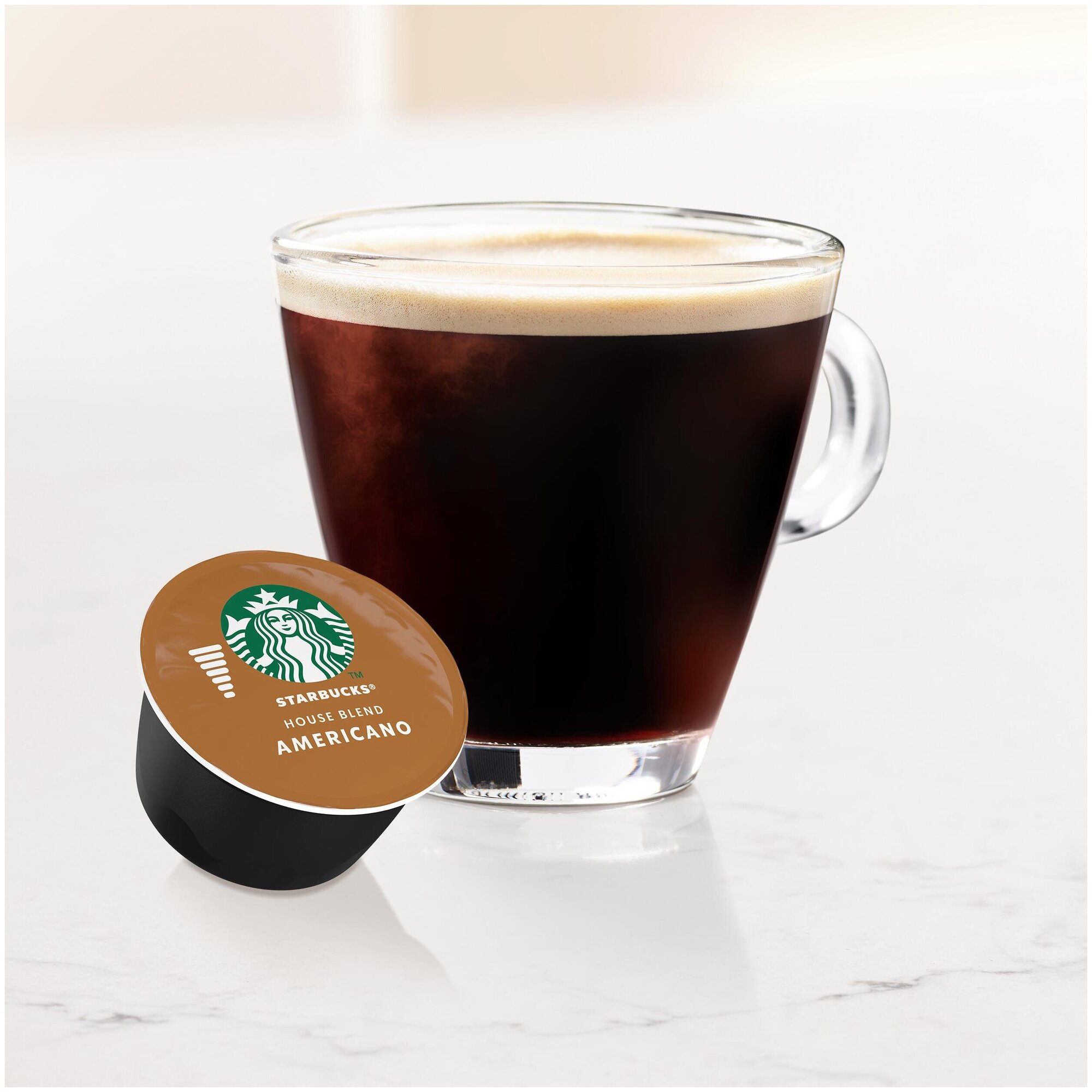 Кофе в капсулах Starbucks House Blend Americano для Nescafe Dolce Gusto, 12 кап. в уп., 3 уп. (36 капсул) - фотография № 13