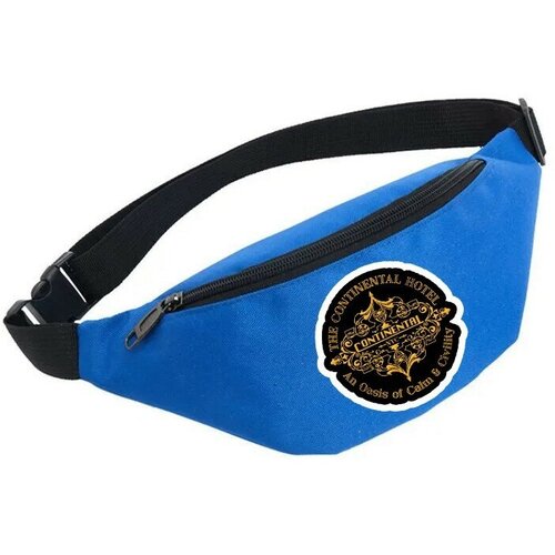 фото Сумка поясная noname, голубой