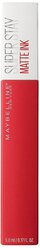 Maybelline New York Super Stay Matte Ink жидкая помада для губ суперстойкая матовая, оттенок 20, Pioneer