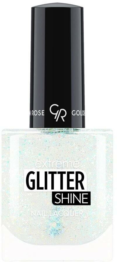 Лак для ногтей с эффектом геля Golden Rose extreme glitter shine nail lacquer 203