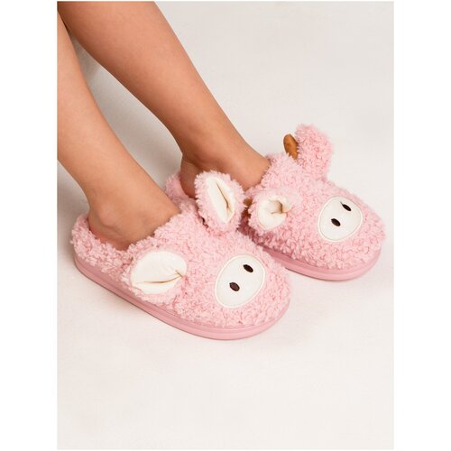 Тапочки Glamuriki, размер 28-29, розовый высококачественные теплые мягкие модные брендовые тапочки kocotree для мальчиков и девочек детская мультяшная обувь детские зимние тапочки
