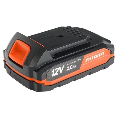 фото Батарея аккумуляторная li-ion для шуруповертов patriot серии the one, модели: br 101li, br 111li, емкость аккумулятора: 2,0 ач, напряжение: 12в