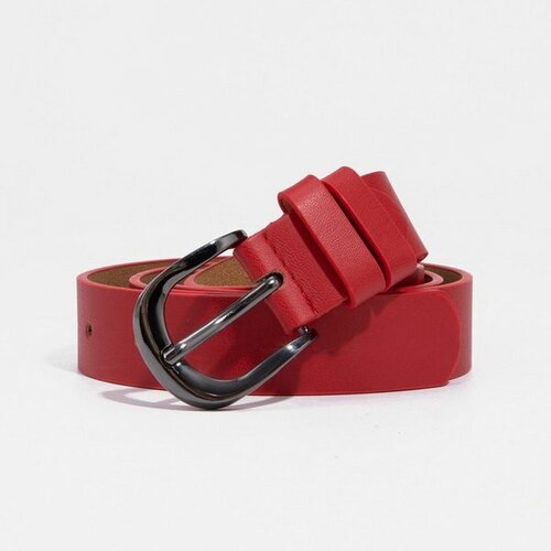 фото Ремень сима-ленд, размер 105, красный сима-лэнд