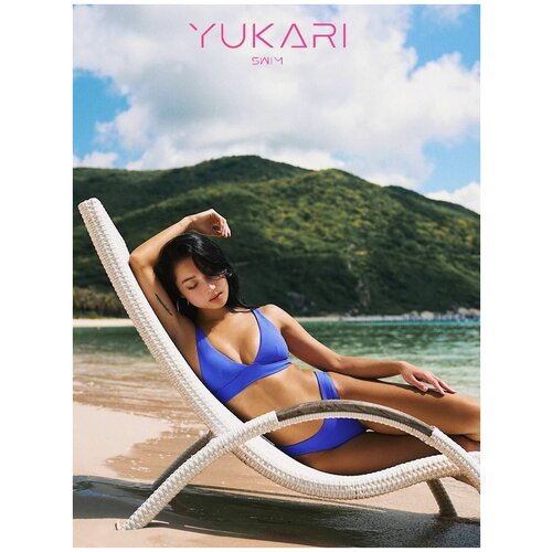 Купальник раздельный YUKARISWIM, AZURE в цвете ингдиго, размер L(44)