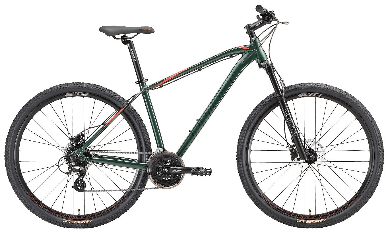 Велосипед Welt Raven 2.0 HD 27 2023 Dark Green (дюйм:20)