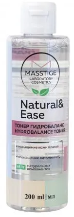 Тонер Masstige Natural&Ease гидробаланс, 200 мл