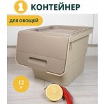 Контейнер для овощей /контейнеры для хранения продуктов, ящик для овощей пластиковый - изображение