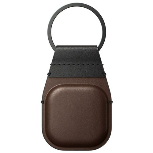 Брелок Nomad Leather Keychain для трекера AirTag. Цвет: коричневый.