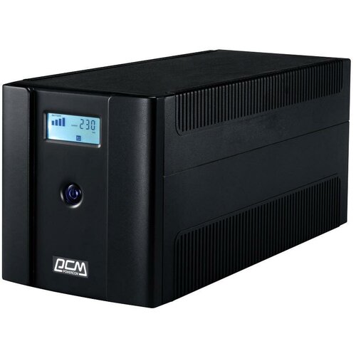 Источник бесперебойного питания Powercom Raptor RPT-1025AP LCD EURO ибп powercom imd 1025ap imperial 1025va 615w display usb avr rj11 rj45 4 2 iec