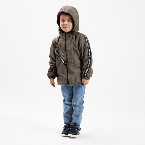 фото Ветровка демисезонная, размер 104-110, синий ольга