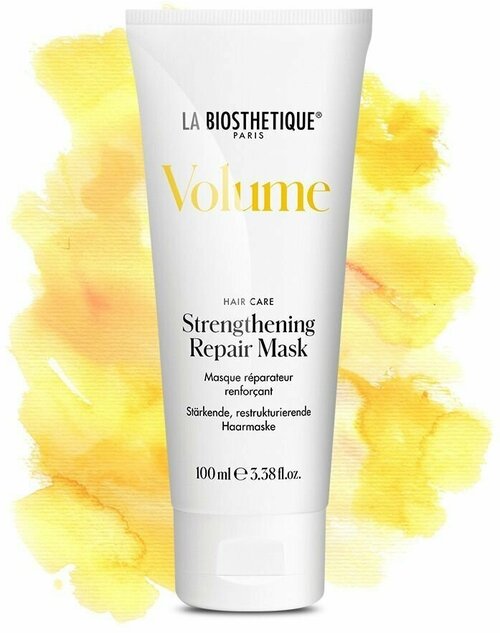 La Biosthetique Volume Strengthening Repair укрепляющая, реструктурирующая маска для волос, 100 мл, бутылка