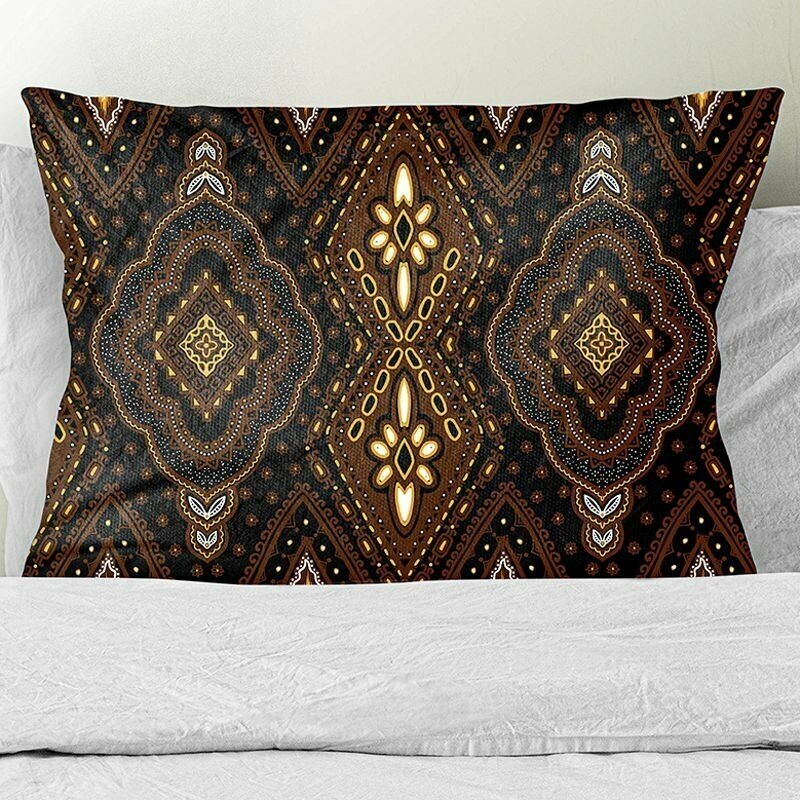 Подушка декоративная / Марокканские узоры велюр / Звездная ночь / подарок / подушка диванная / подушка для интерьера.