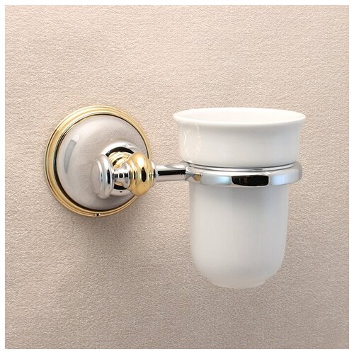 Стакан IBB LIBERTY LI02 ORO/CRO золото/хром