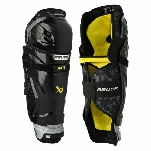 Щитки хоккейные BAUER Supreme M3 S23 INT 1061890 (13) коньки хоккейные детские bauer supreme m4 skate int черный