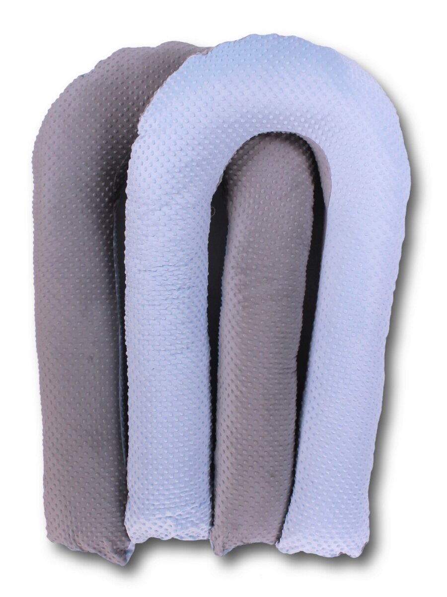 Наволочка на подушку для беременных формы U/плюшевая 340х35 см