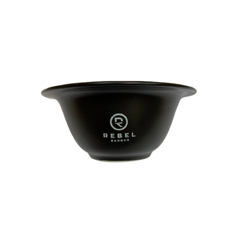 Фарфоровая чаша для бритья REBEL BARBER Black Matt Shaving Bowl