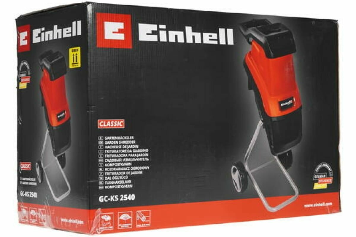 Электрический садовый измельчитель Einhell GC-KS 2540 3430330 - фотография № 18