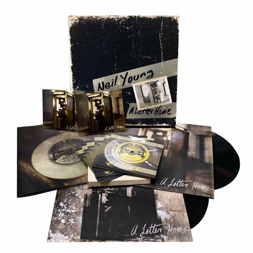 Warner Music Neil Young / A Letter Home (Clear Vinyl)(2LP+7x6 Vinyl Single+CD+DVD) warner music brandi carlile a rooster says limited edition coloured vinyl 12 vinyl single