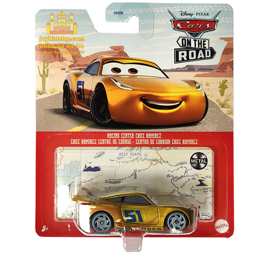 Машина Cars 3 Тачки Racing Center Cruz Ramirez HHT99 23 style 1 55 disney pixar cars 3 new roles lighting mcqueen miss fritter cruz ramirez metal car toys child birthdays gift