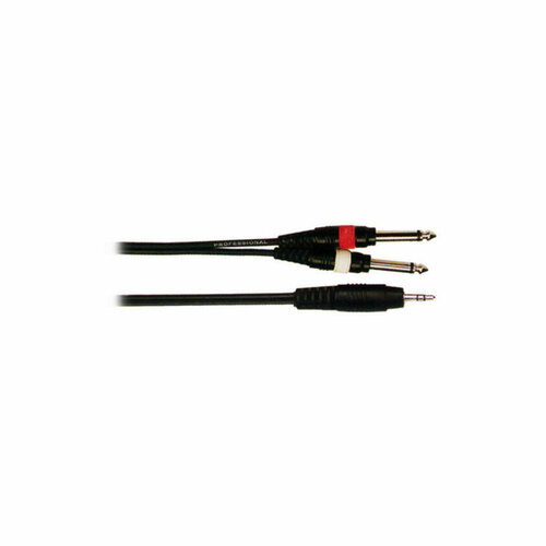 Кабель аудио 1xMini Jack - 2xJack FORCE FLC-38/3 3.0m