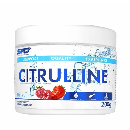 SFD Nutrition Citrulline 200г (малина-клубника) цитруллин для выносливости цитрулин