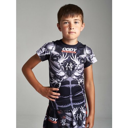 Рашгард CODY LUNDIN, размер 6 лет (рост 100-110), черный