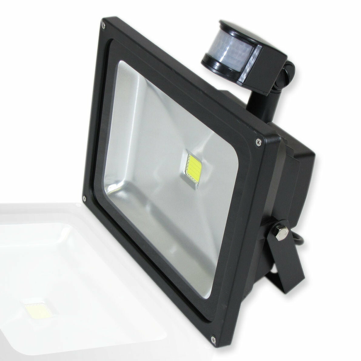 ShopLEDs Светодиодный прожектор PIR-50W-CW (50W 220V IP65 белый с датчиком движения)