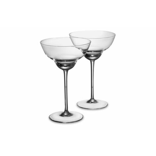 Набор креманок для шампанского Klimchi Тени 220 мл, 2 шт, богемское стекло