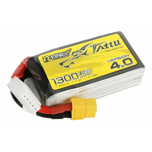 Аккумулятор Tattu R-Line V4.0 1300мАч 4S 130C LiPo XT60