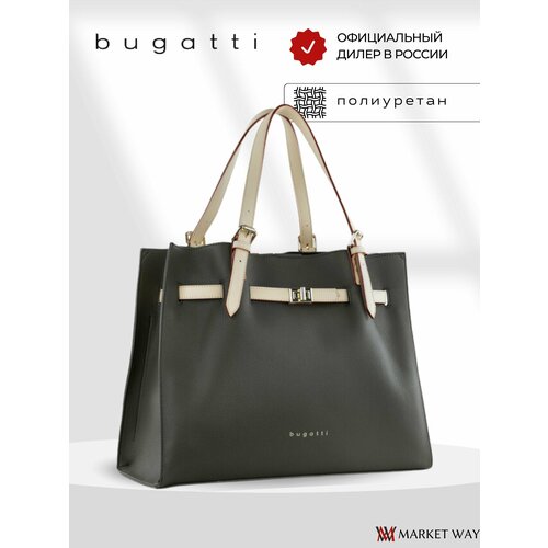 фото Сумка bugatti, зеленый