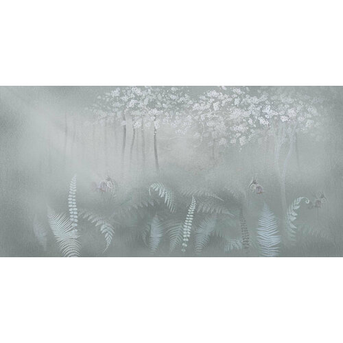 Фотообои Туманные тропики 275x550 (ВхШ), бесшовные, флизелиновые, MasterFresok арт 13-438
