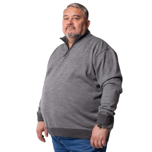 Turhan, шерсть, силуэт прилегающий, размер 5 XL, серый