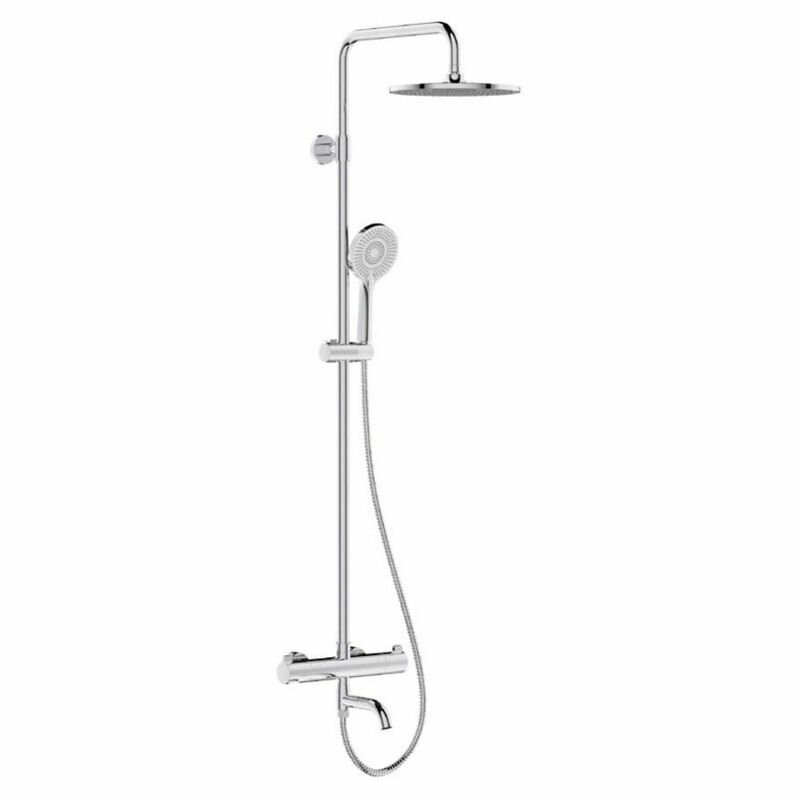 Душевая система Frap F24006 с термостатом хром